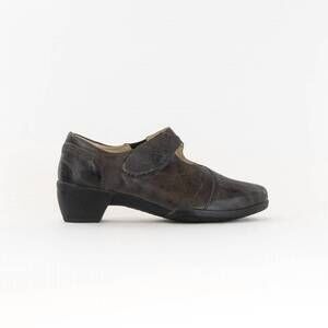 NEW FIDELIO women's hallux grace shoes in braun/patch